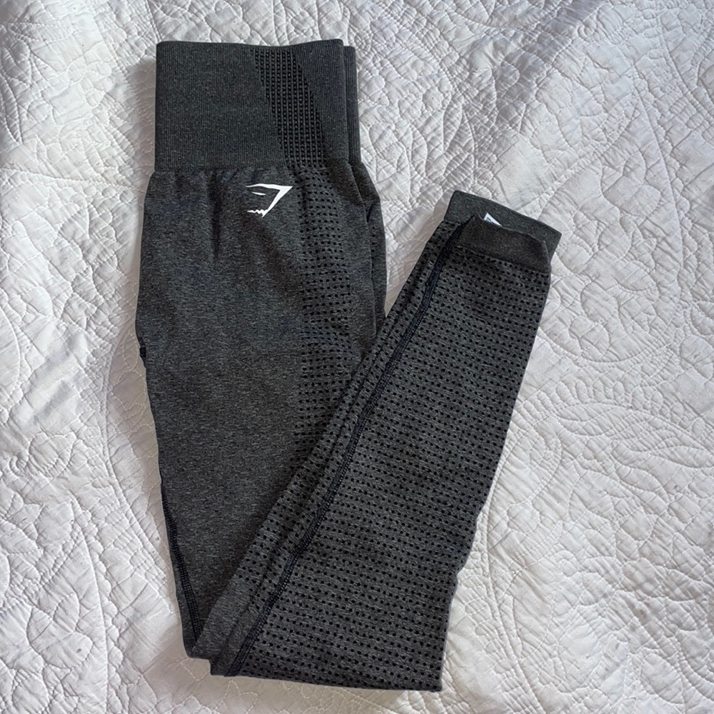 Charcoal grey vital seamless 2.0 leggings
